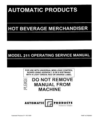 AP 211 OPERATING SERVICE MANUAL